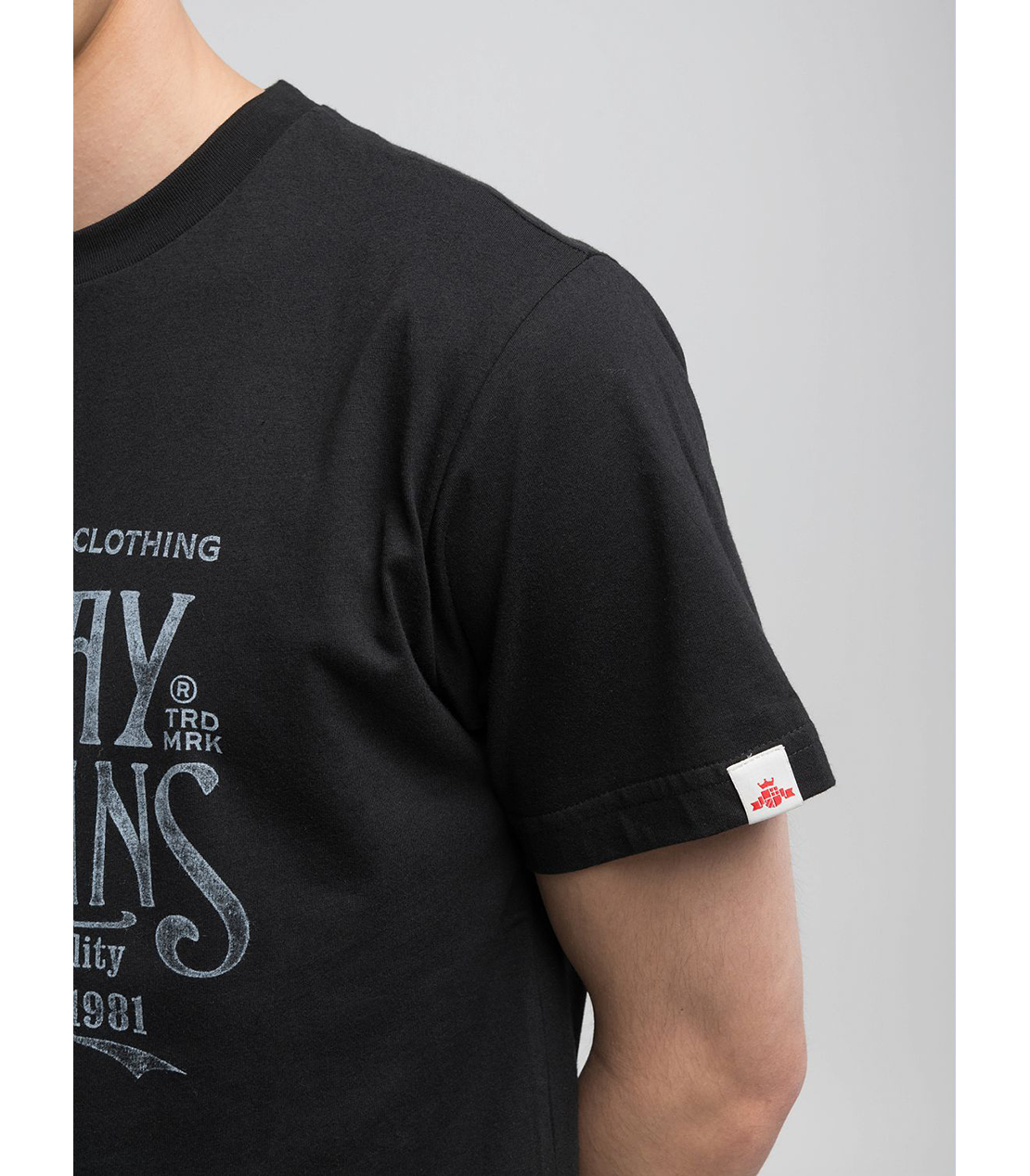 コットンジャ－ジープリントTシャツ 詳細画像 ブラック 6